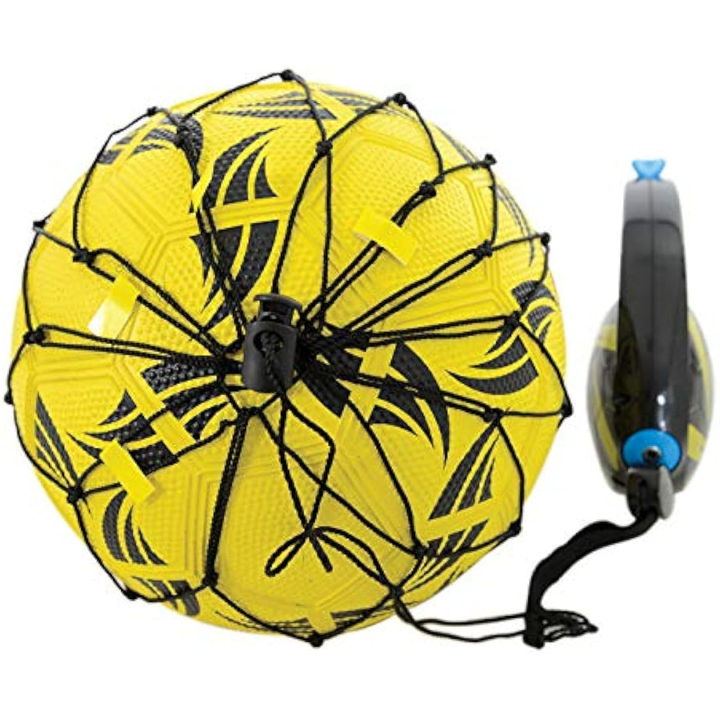 Kickmaster Close Control Football Trainer by M.V. Sports – Black