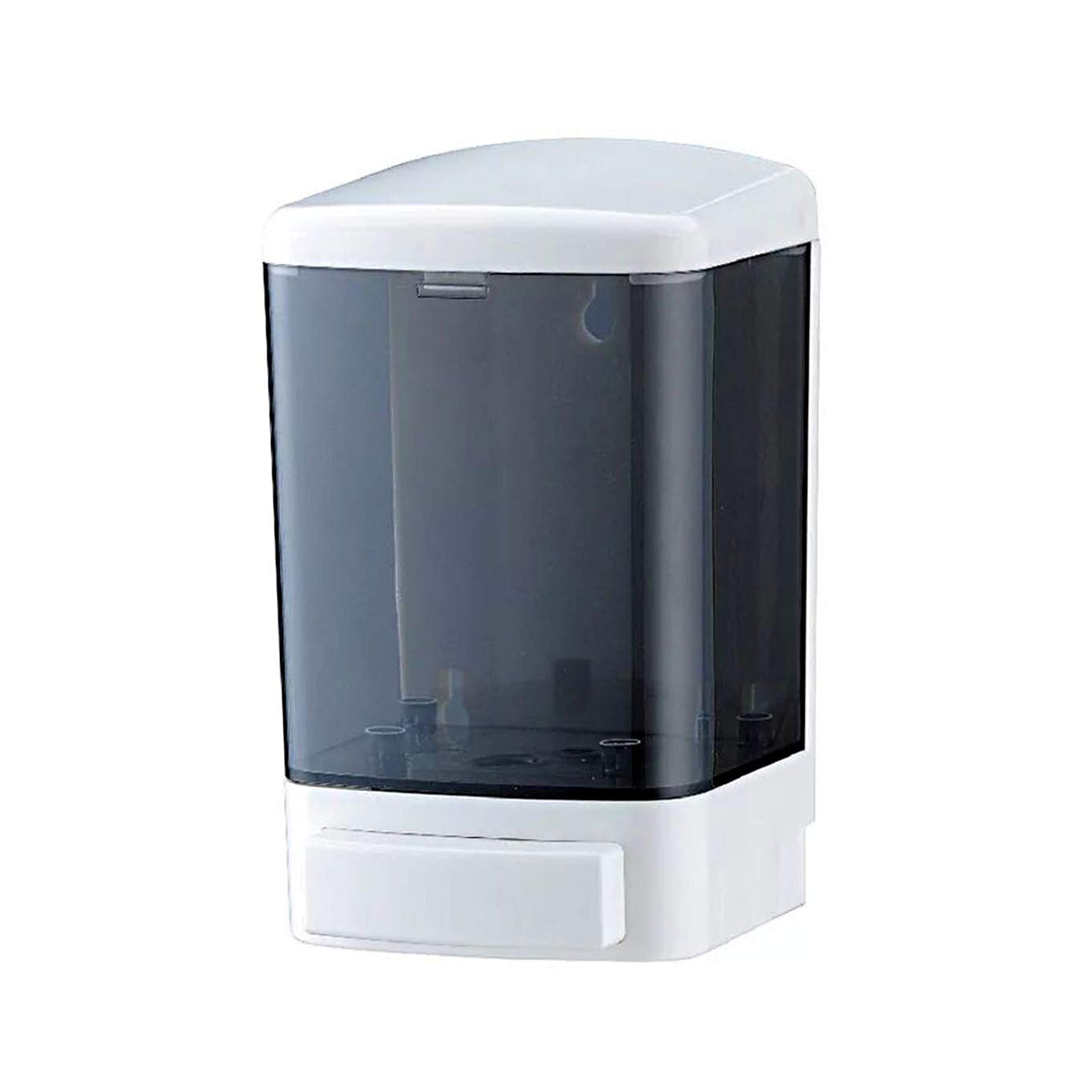 Evhome Wall Mounted Manual Soap Dispenser - 1000ml ABS Plastic Commercial
