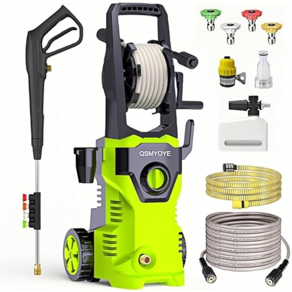 2200W Electric Pressure Washer | 150Bar Jet Washer with 10m Hose
