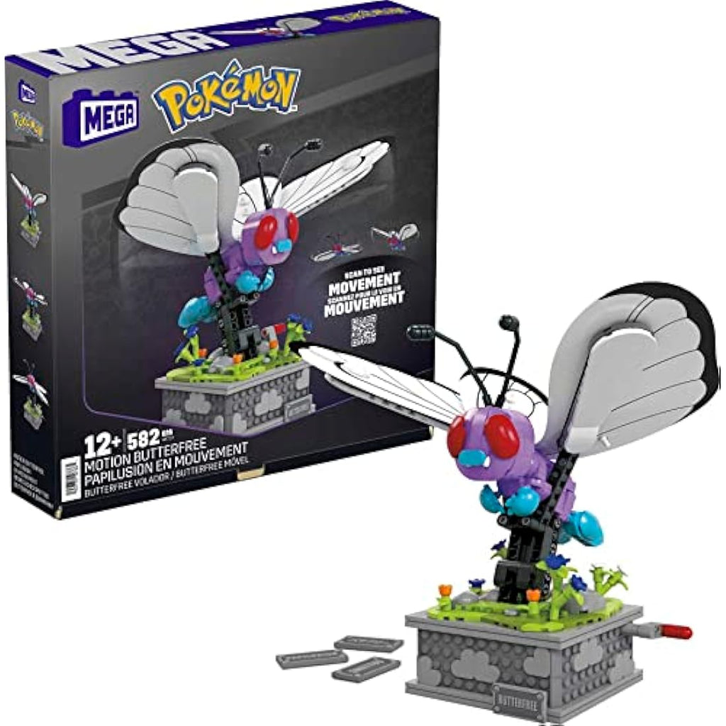 Mega Pokémon Smettbo Beweglicher Bausatz – Sammlerstück Display Modell