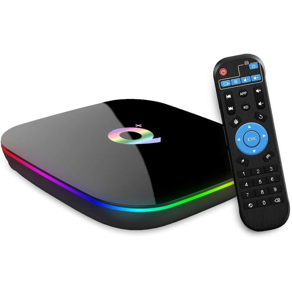 Q PLUS Android TV Box | 4GB RAM 32GB ROM 6K 3D Media Player