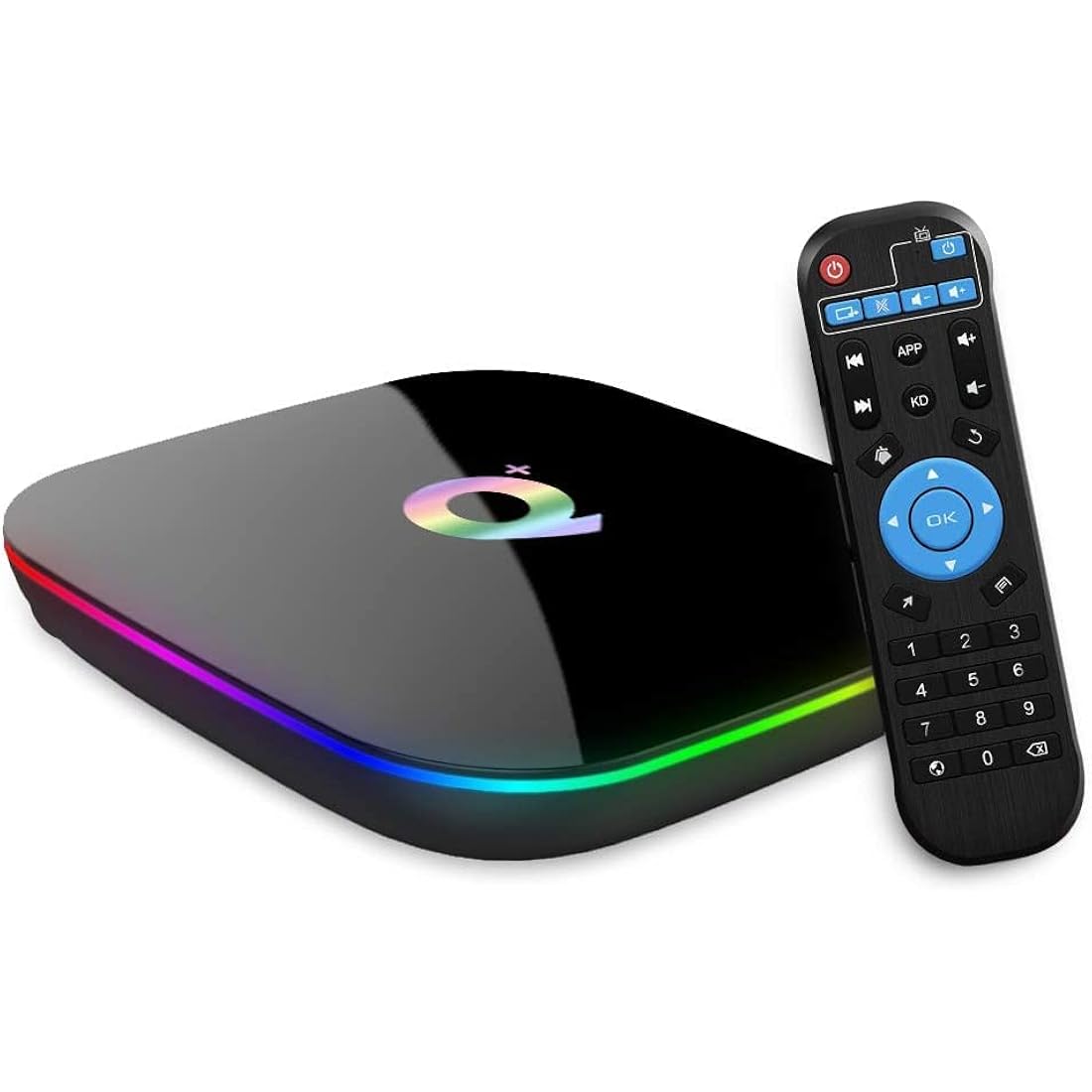 Q PLUS Android TV Box | 4GB RAM 32GB ROM 6K 3D Media Player