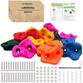 Trymaker Rock Climbing Holds - Indoor and Outdoor Kids Climbing Set