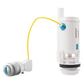 KissDate Dual Flush System Replacement with 2-Inch Outlet Push Button