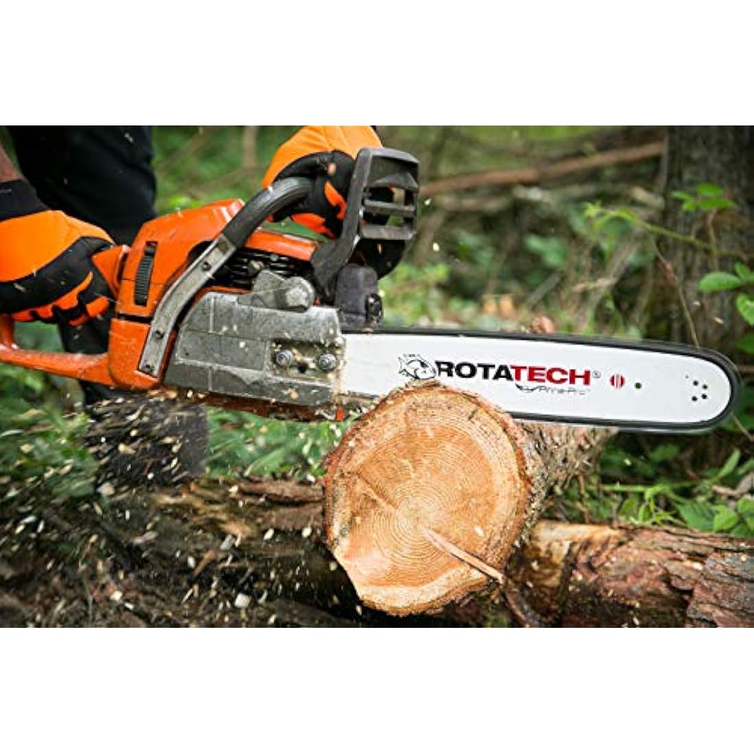 Rotatech 16" Chainsaw Chains for Bosch AKE40 | 3/8" LP .043" 57DL (2 Pack)