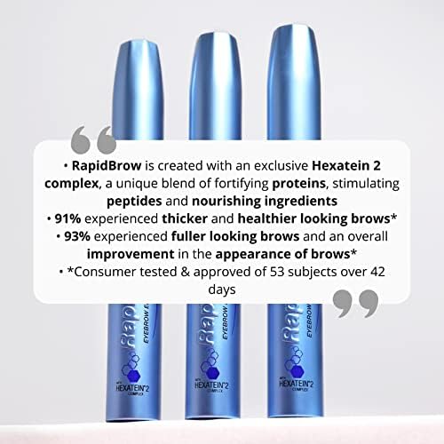RapidBrow Eyebrow Enhancing Serum | Hexatein 2 Complex - 3 ml
