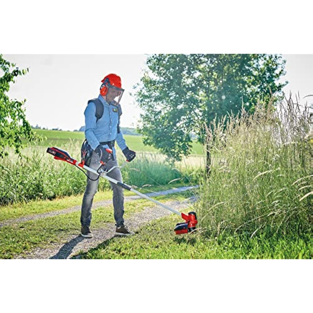 Einhell 18V Cordless Brush Cutter – AGILLO 18/200 Weed Trimmer (Solo)