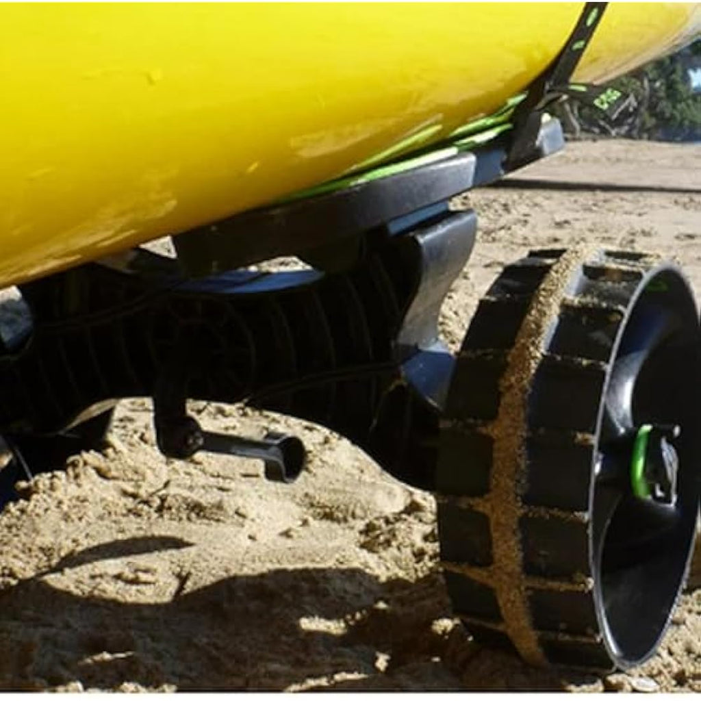 C-Tug Kayak and Canoe Trolley with Sandhopper Wheels - Green