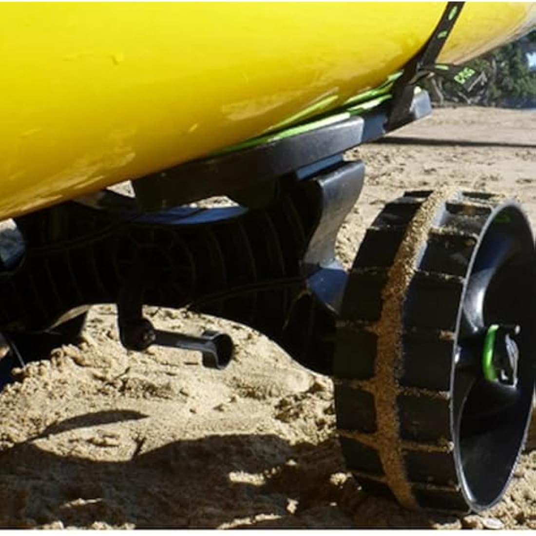 C-Tug Kayak and Canoe Trolley with Sandhopper Wheels - Green