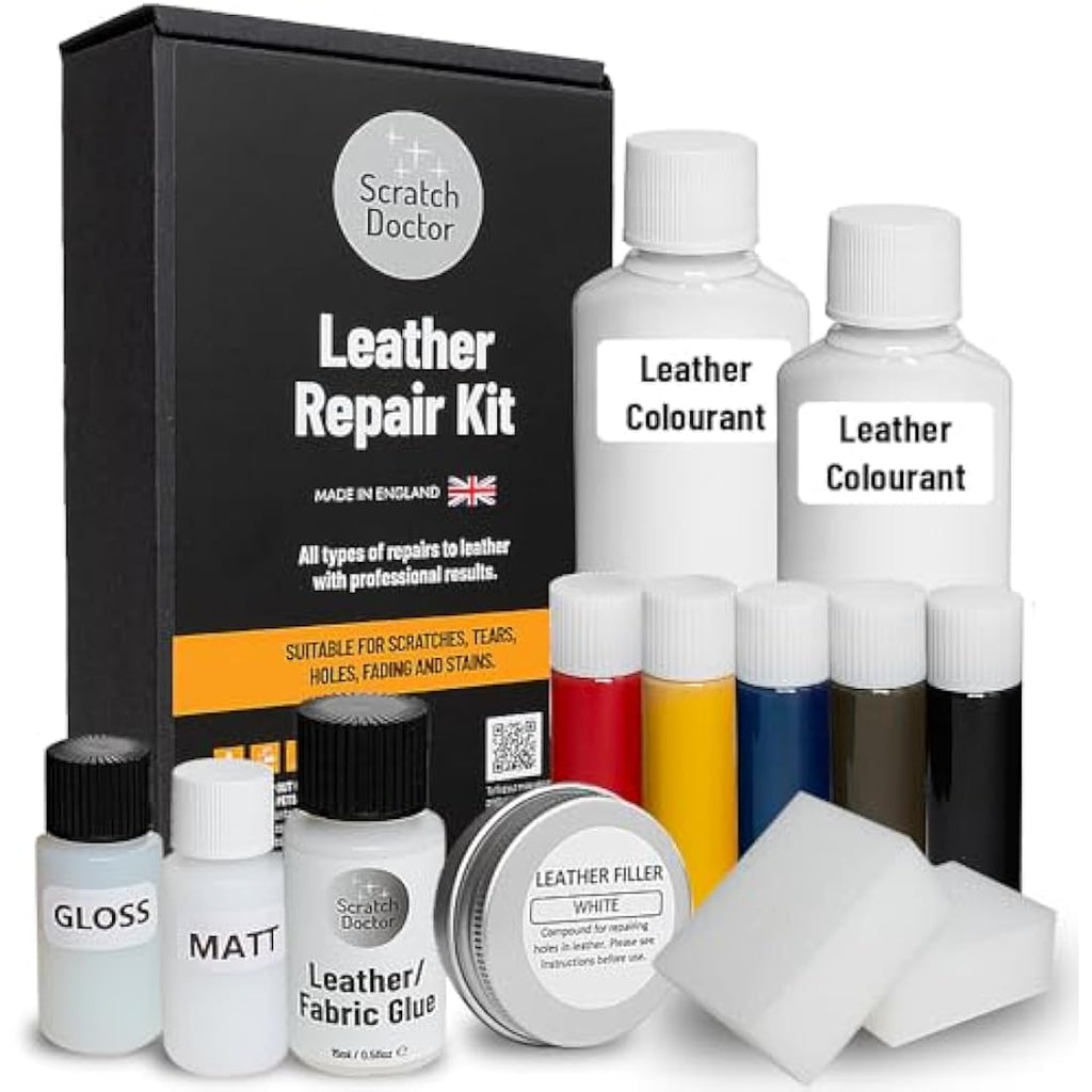 The Scratch Doctor Leather Repair Kit for Furniture & Car Seats - Beige