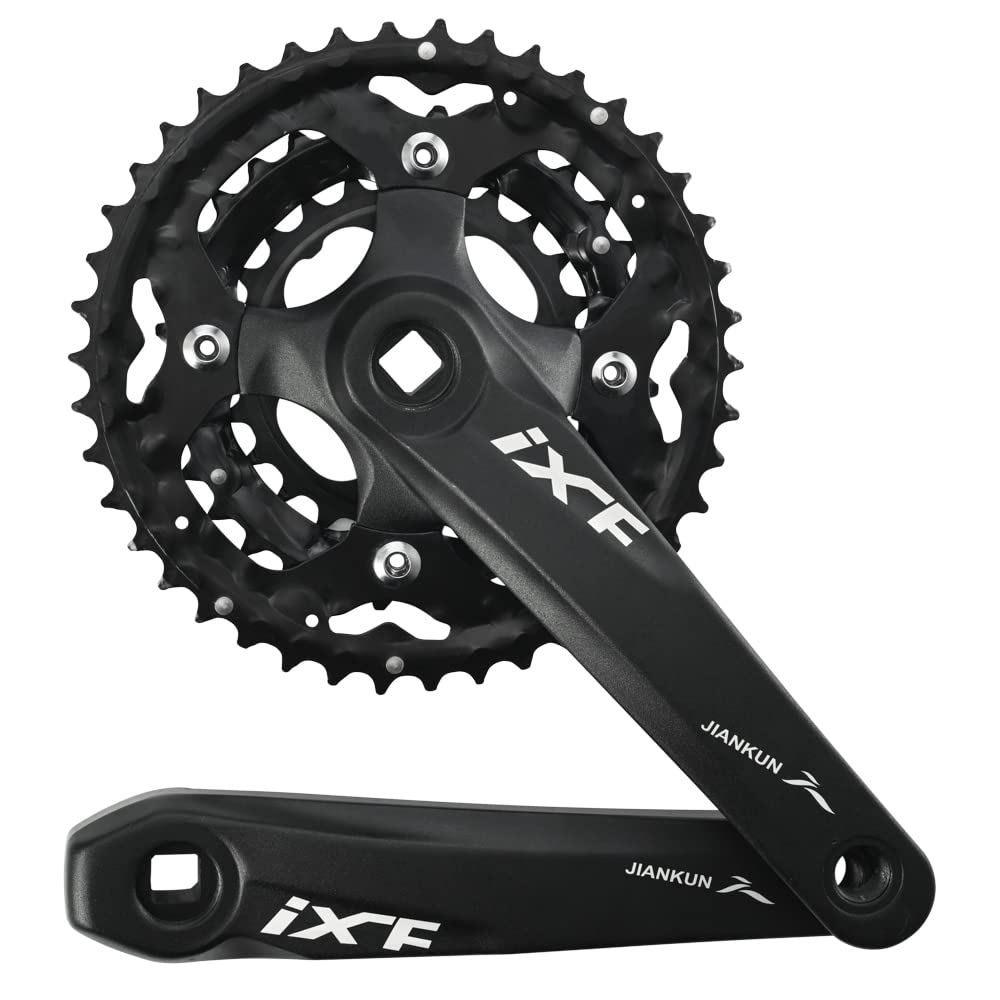CYSKY 3x10 Speed Bike Crankset | 170mm 42-32-24T Aluminum MTB Crank Arm Set