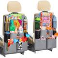 SURDOCA Car Seat Organiser | 11-inch Tablet Holder & Kick Mat