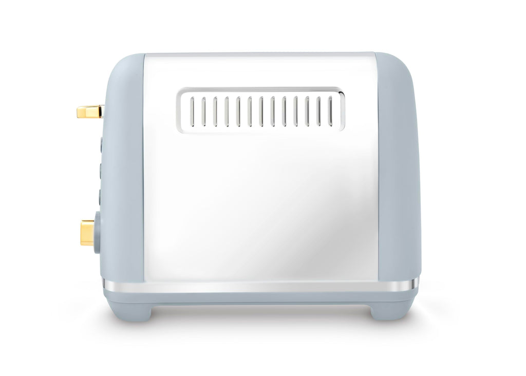 Morphy Richards Accents 4 Slice Toaster | Ocean Grey & Gold | 2200W