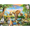 Jolof Store Safari Animal World Jigsaw Puzzle - 1000 Pieces for Adults