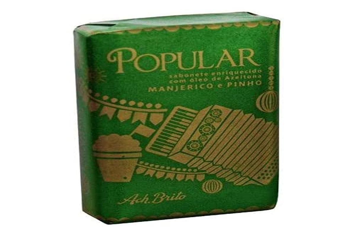 Ach Brito Símbolos Lusitanos Vintage Soap - Basil & Pine Olive Oil 75g