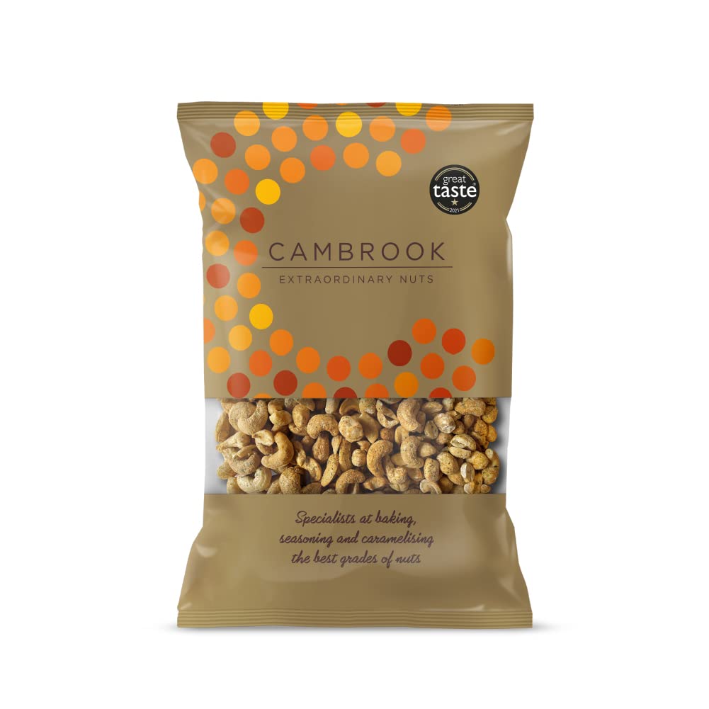 Cambrook Baked Cashews & Peanuts – Chilli & Lime Nut Mix, 1kg Bag