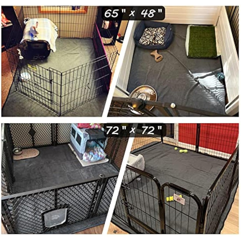 ULIGOTA Extra Large Washable Dog Pee Pad | 182x182cm Non-Slip Mat