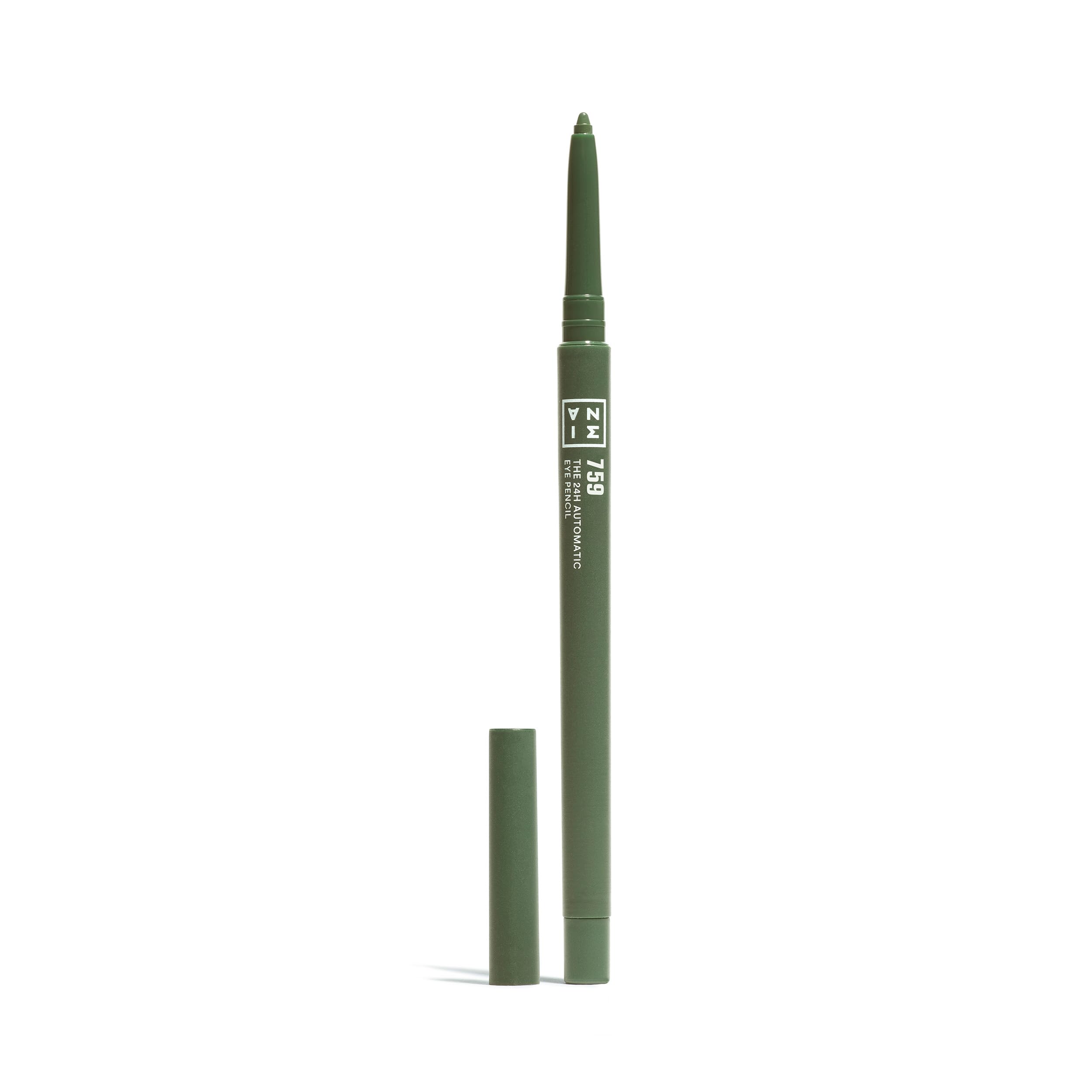 3INA MAKEUP The 24h Automatic Eye Pencil – Olive Green Waterproof Eyeliner
