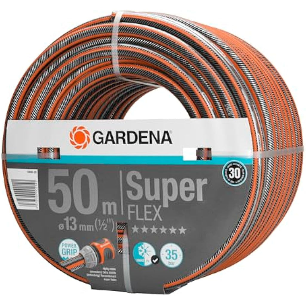 Gardena Premium Superflex Garden Hose | 13mm (1/2") 50m | 35 Bar