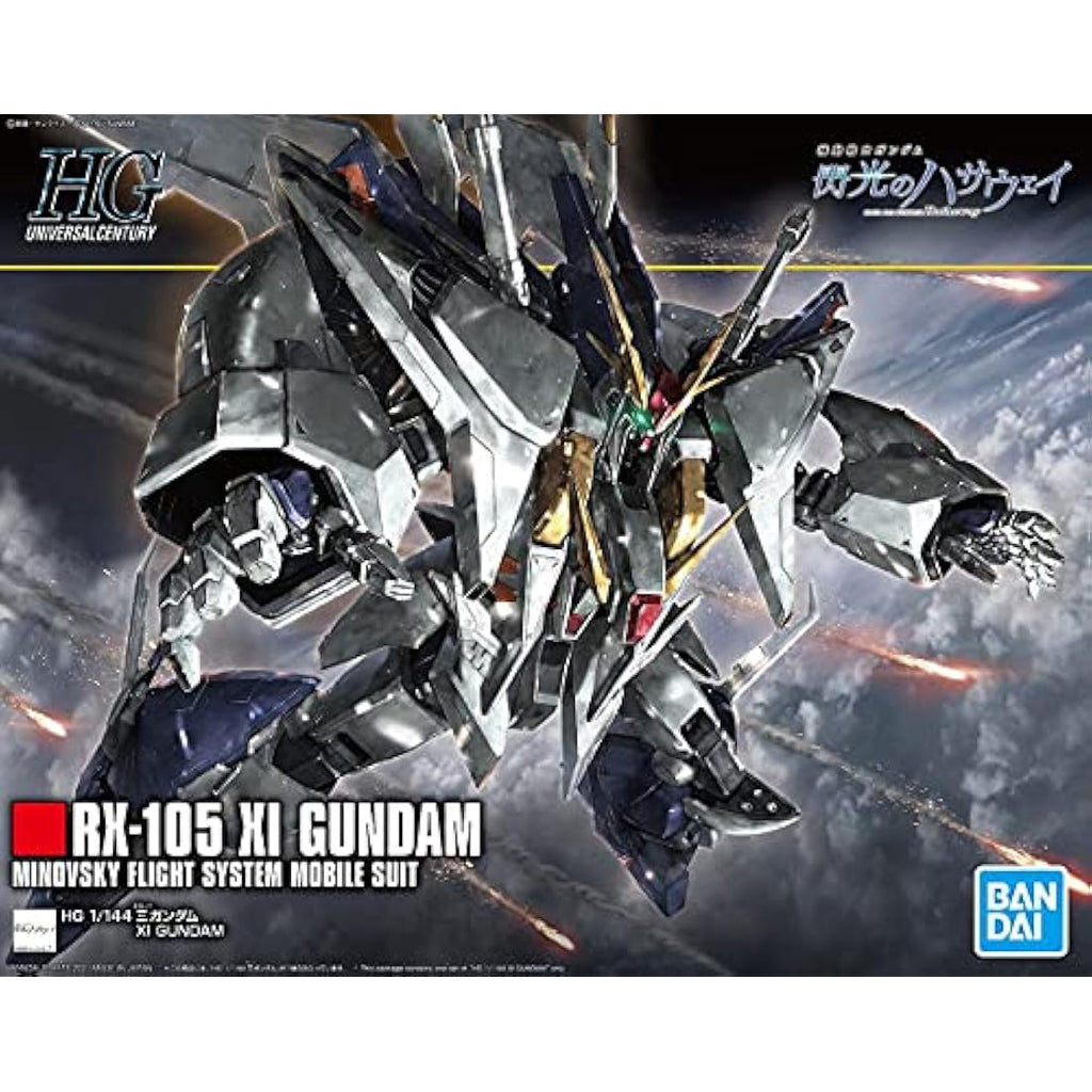 Bandai Hobby HGUC #238 XI Gundam Model Kit - Hathaway's Flash 1/144
