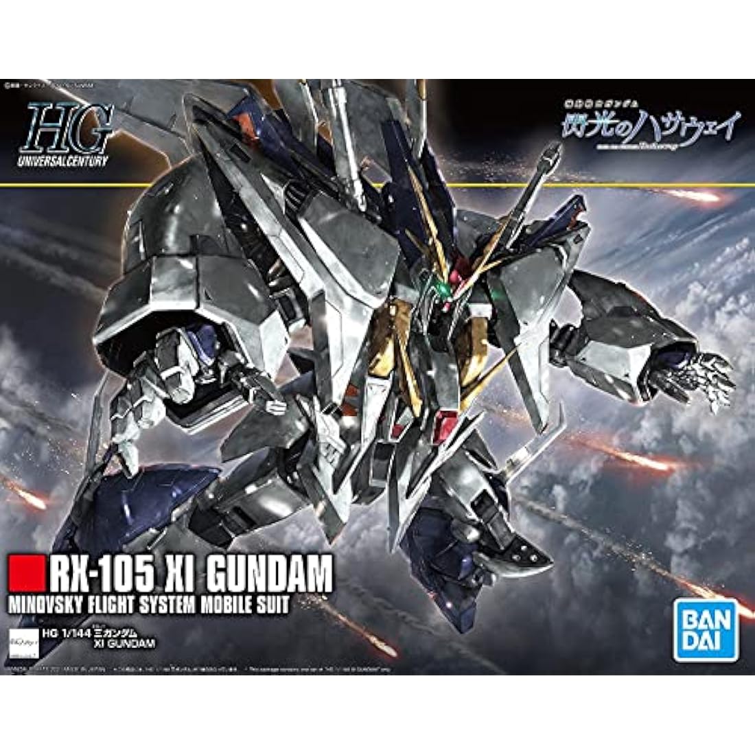Bandai Hobby HGUC #238 XI Gundam Model Kit - Hathaway's Flash 1/144