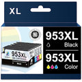 953XL Ink Cartridges for HP Officejet Pro 7740 8710 | 4-Pack