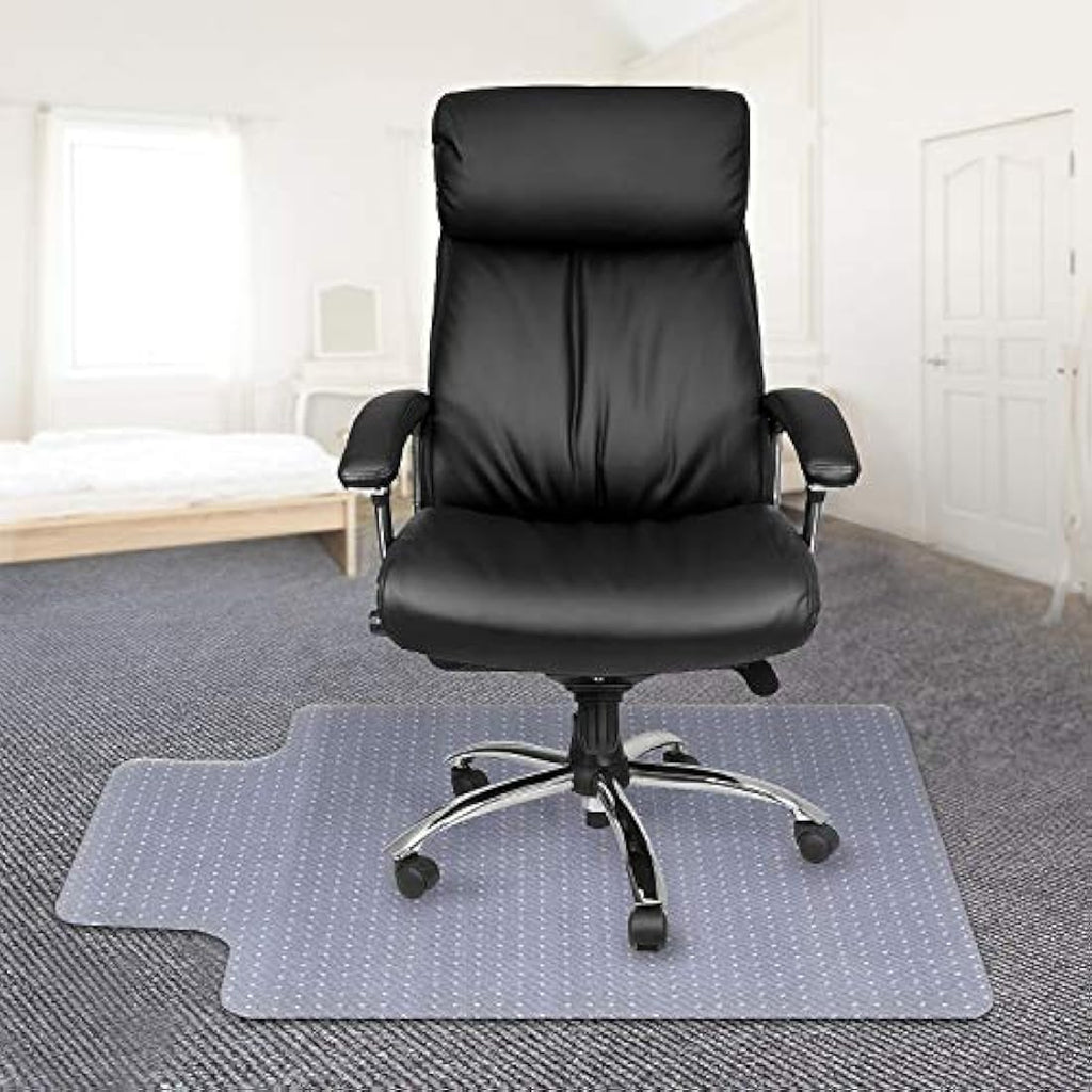 Office Chair Mat for Carpets | Thick PVC Studded, 36"x48"