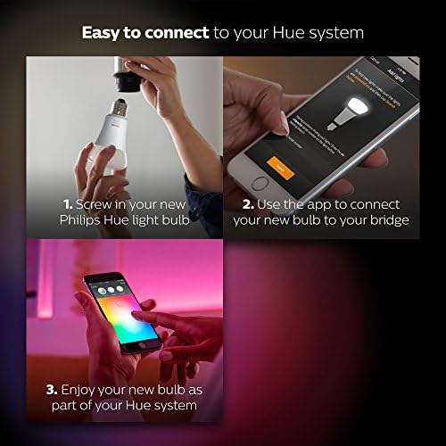 Philips Hue White & Colour Ambiance Mini Starter Kit | B22 Smart LED Bulbs