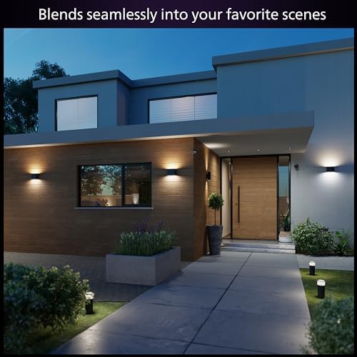 Philips Hue Dymera Smart Wall Light – Indoor/Outdoor RGB LED Lamp
