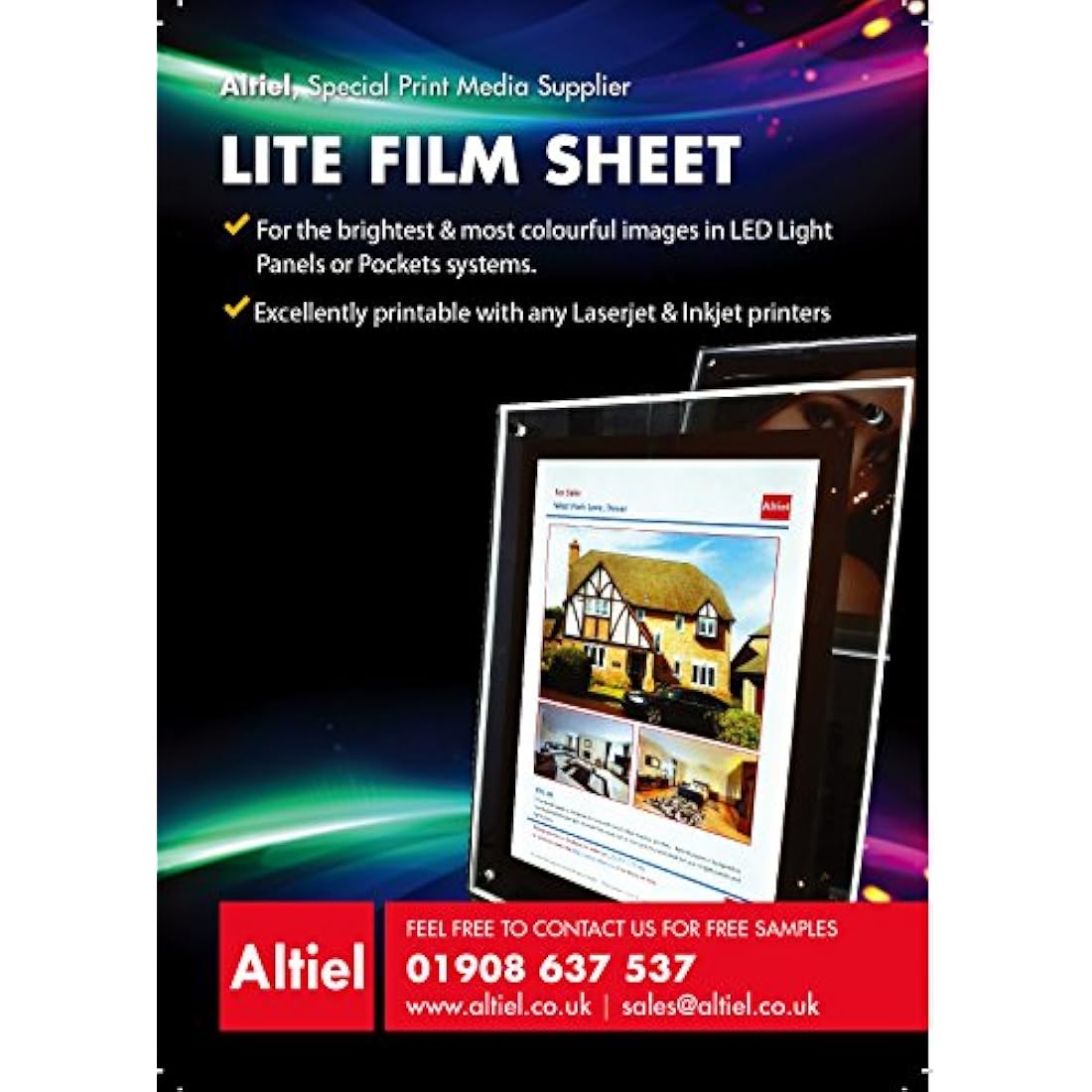 Jolof Store Backlit Film | A4 Inkjet & Laser Paper for LED Lightboxes