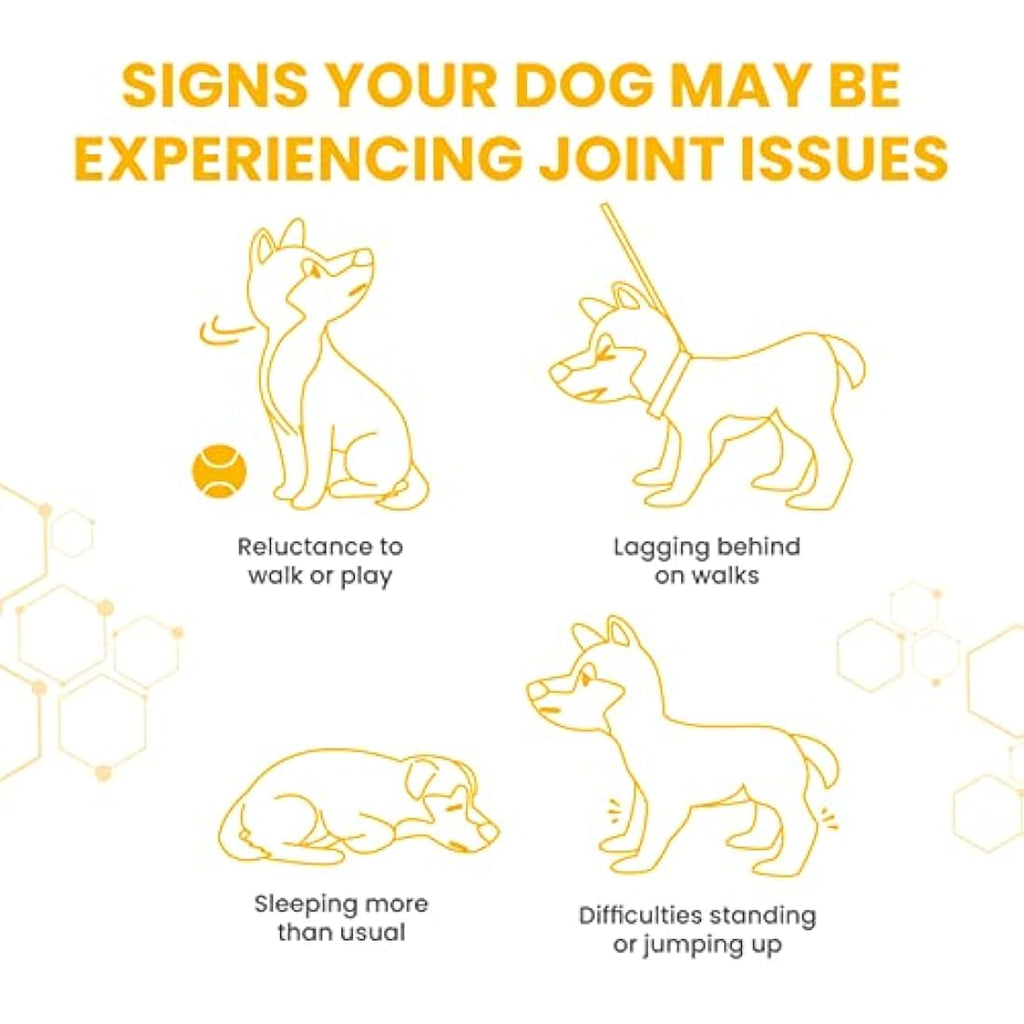 Vetzyme Dog Joint Supplements – Glucosamine & Chicken Tablets (30 Pack)