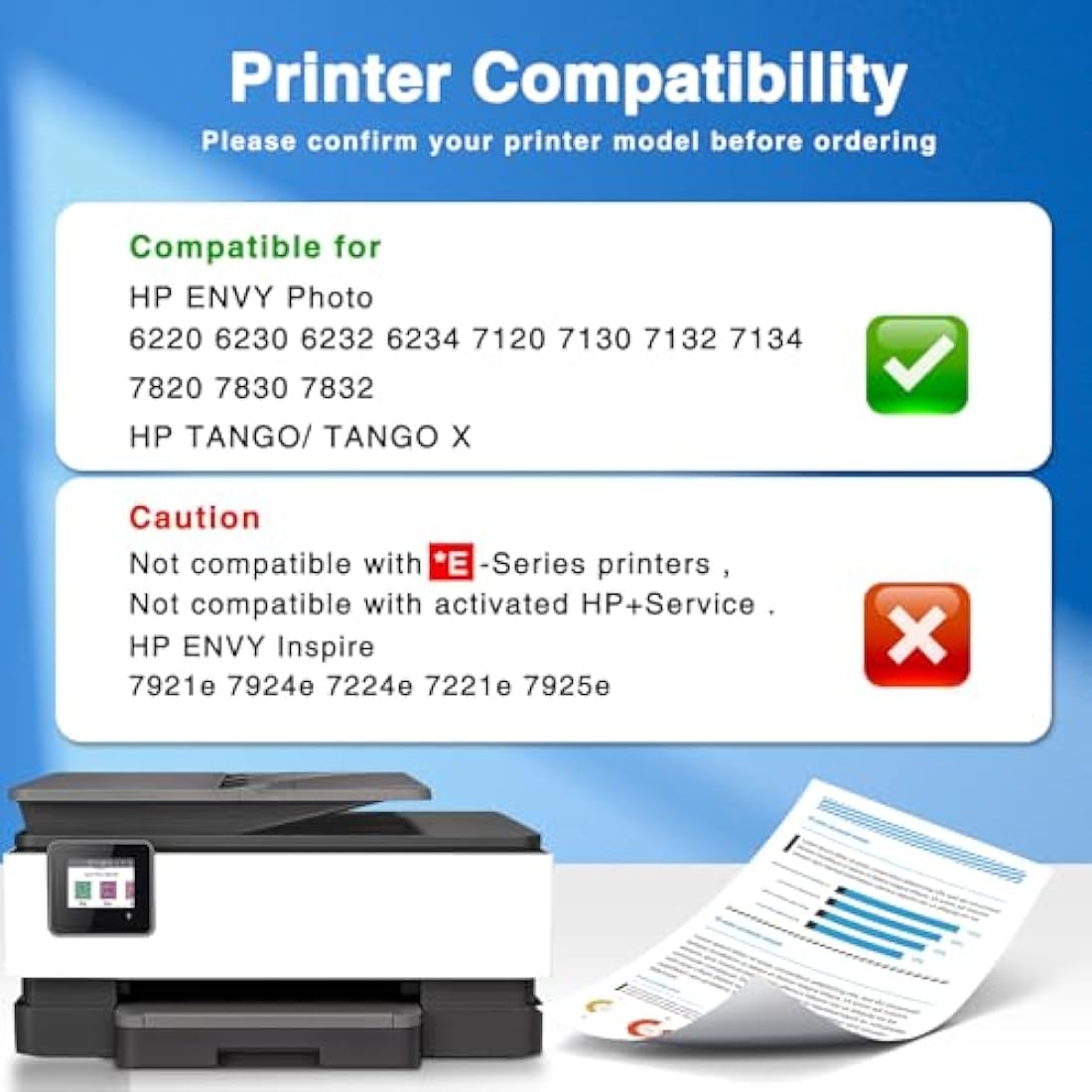 Starink 303XL Remanufactured Ink Cartridges for HP Envy Photo & Tango
