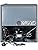 electriQ 45L Table Top Drinks Fridge – Stainless Steel Mini Refrigerator