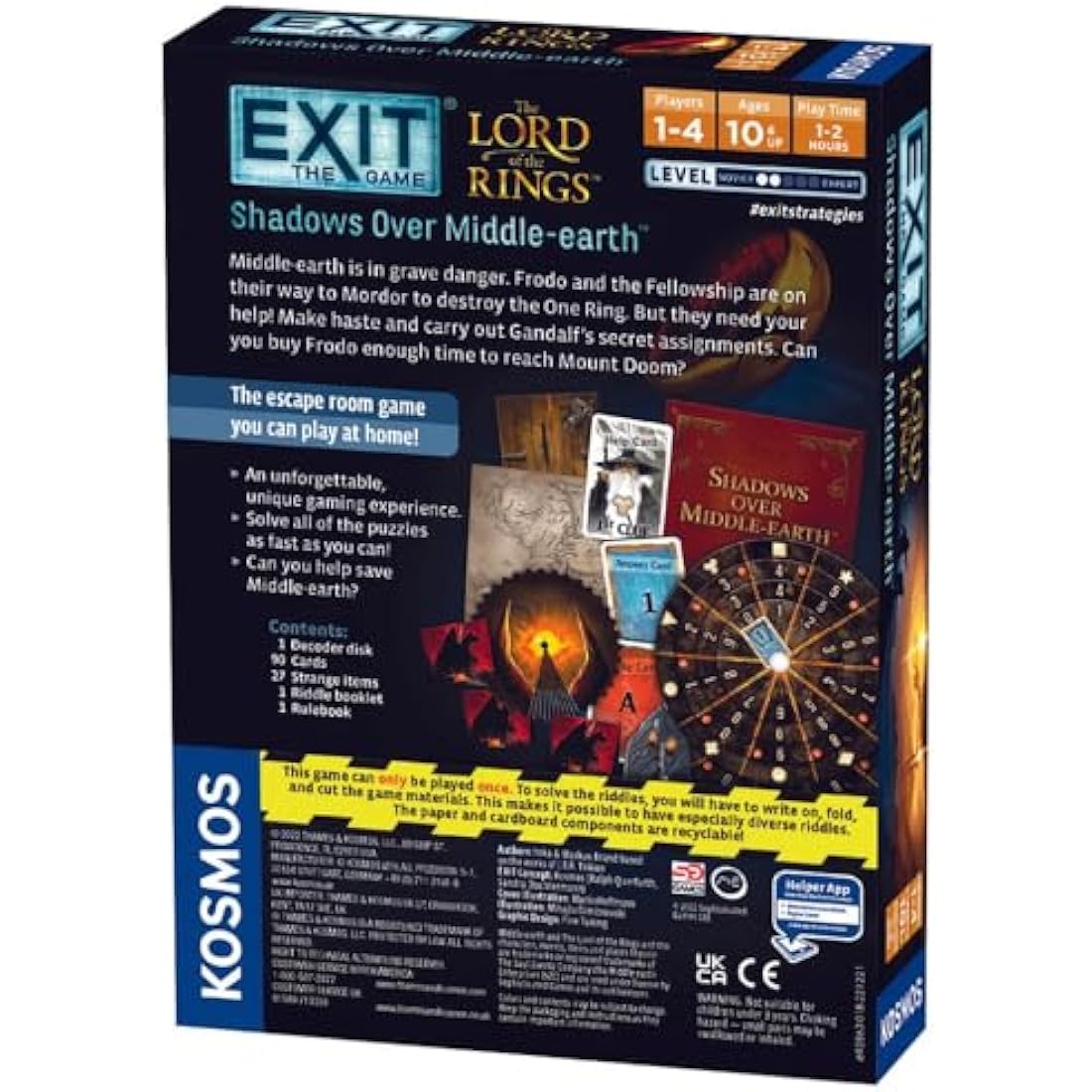 EXIT: The Lord of the Rings – Shadows Over Middle-earth Escape Room Game