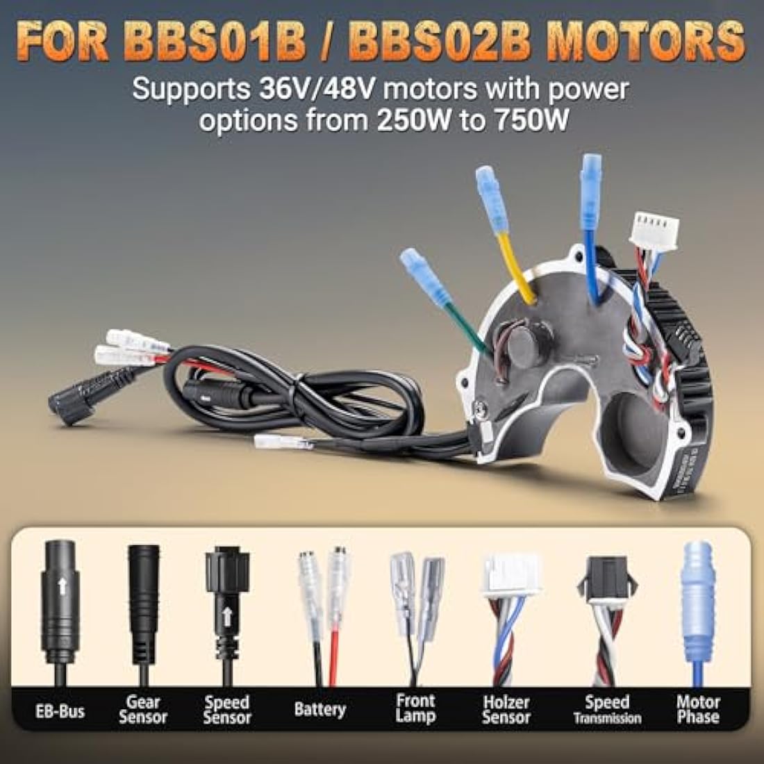Bafang BBS01B Mid Drive Controller – 36V 250W Replacement Part