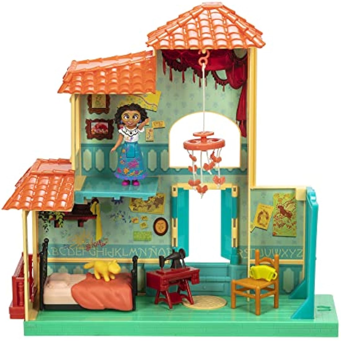Disney Encanto Mirabel Bedroom Playset with Doll and 5 Accessories