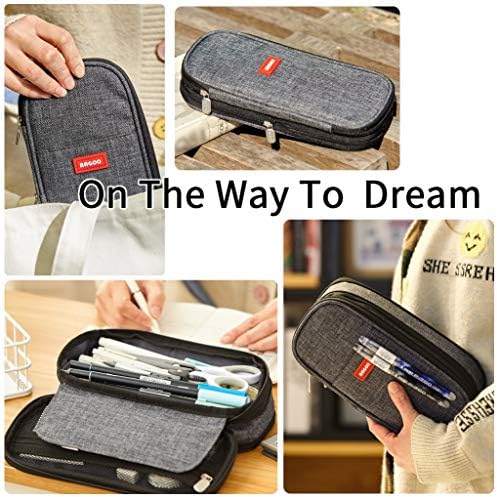 EASTHILL Large Capacity Pencil Case – High Storage School Pen Pouch