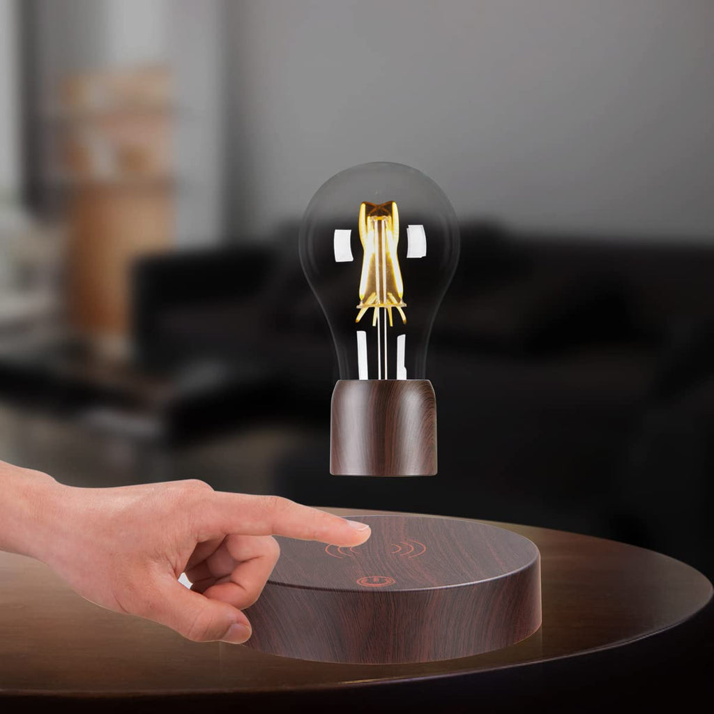VGAzer Magnetic Levitating Floating LED Light Bulb Desk Lamp –