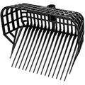 Kerbl Maxifork Manure Fork for Horse Care and Stable Cleaning - Black