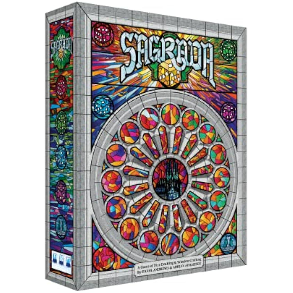 Sagrada Board Game by Floodgate Games – Dice Drafting Strategy Game