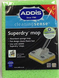 Addis Superdry Anti-Bacterial Sponge Mop Refill Replacement – 4 Pack