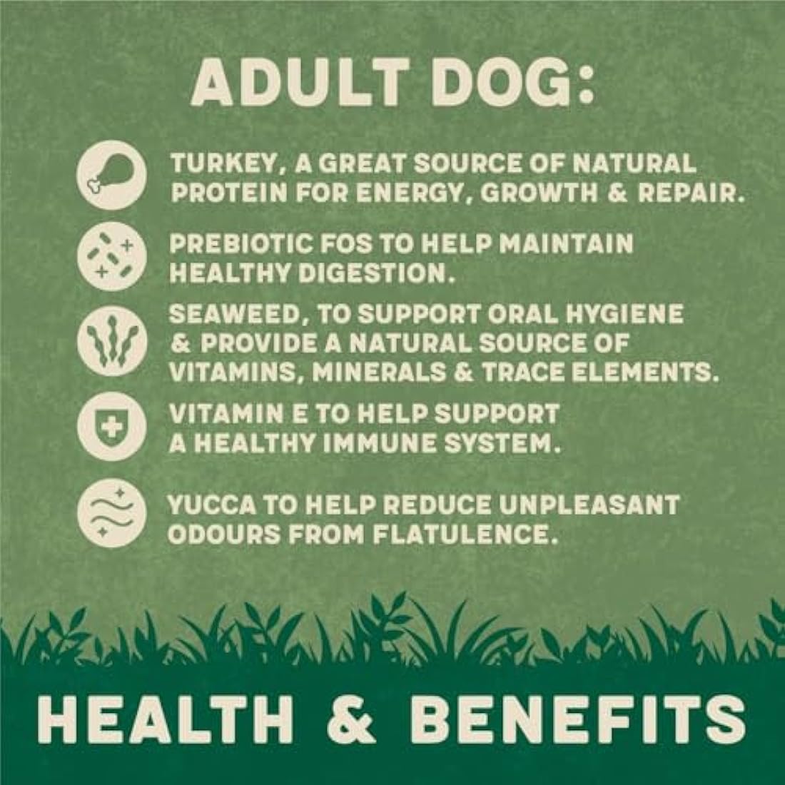 Harringtons Dry Dog Food – Natural Turkey & Veg Adult Kibble 18kg
