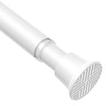 AIZESI Extendable Shower Curtain Pole | 76-194cm No-Drill Tension Rod