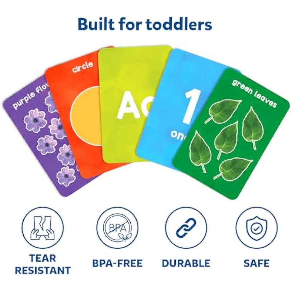 Skillmatics Toddler Flash Cards – 50 Double-Sided Montessori Cards