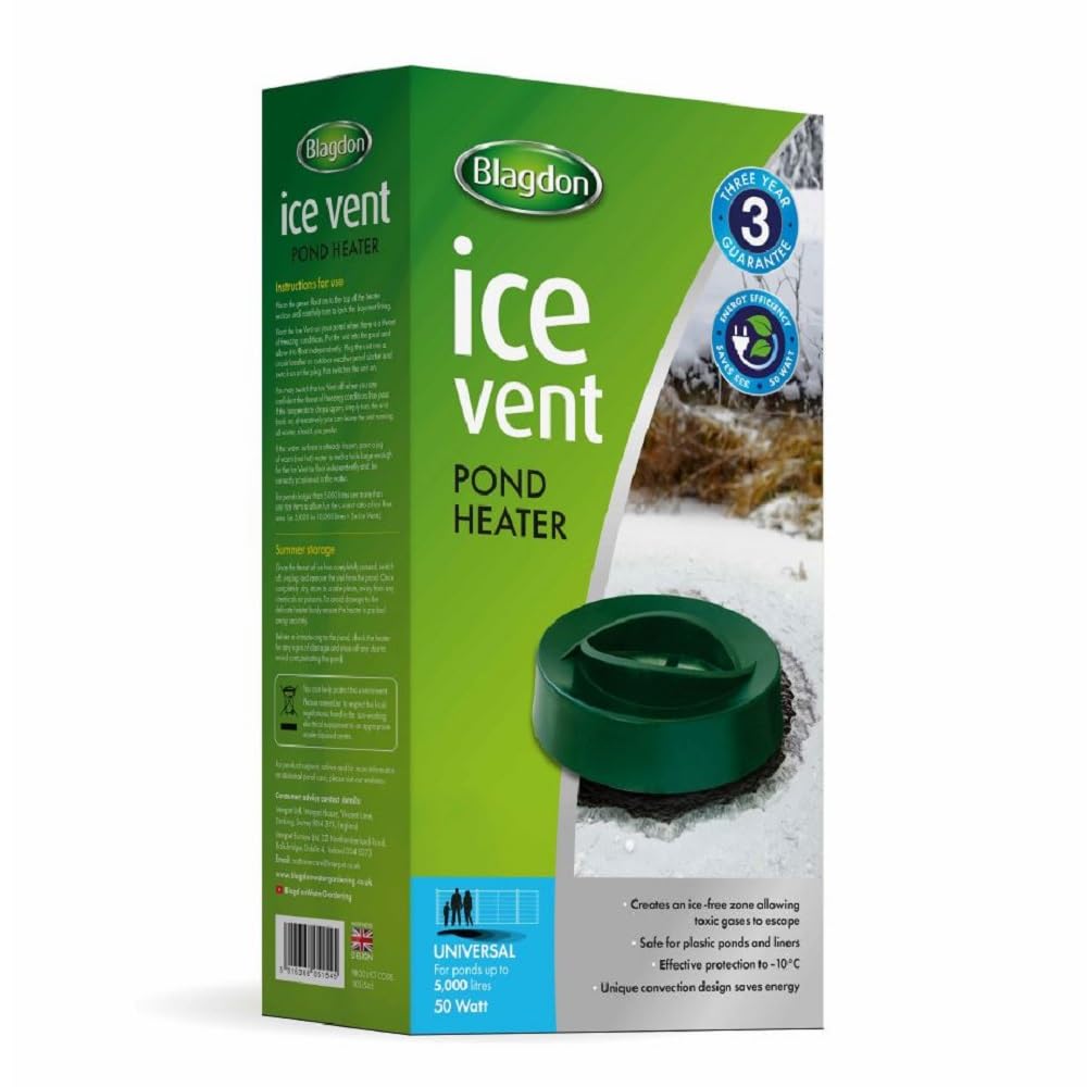 Blagdon Affinity Ice Vent 50W Pond Heater for Ponds up to 5000L