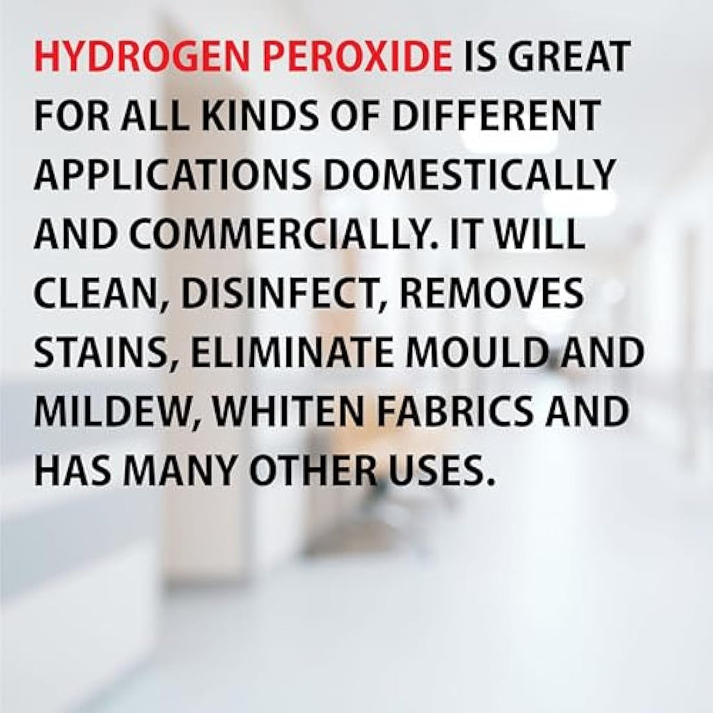 ChemLab Hydrogen Peroxide 3% - 1L Multi-Purpose Disinfectant Cleaner