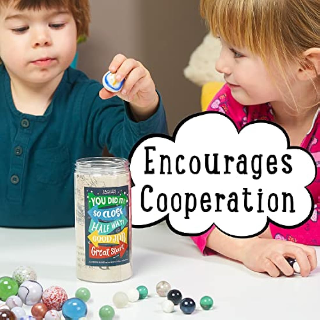 Jaques of London Marble Reward Jar | Kids Positive Behavior System