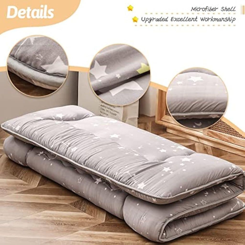 MAXYOYO Japanese Floor Mattress – Memory Foam Foldable Futon, Single