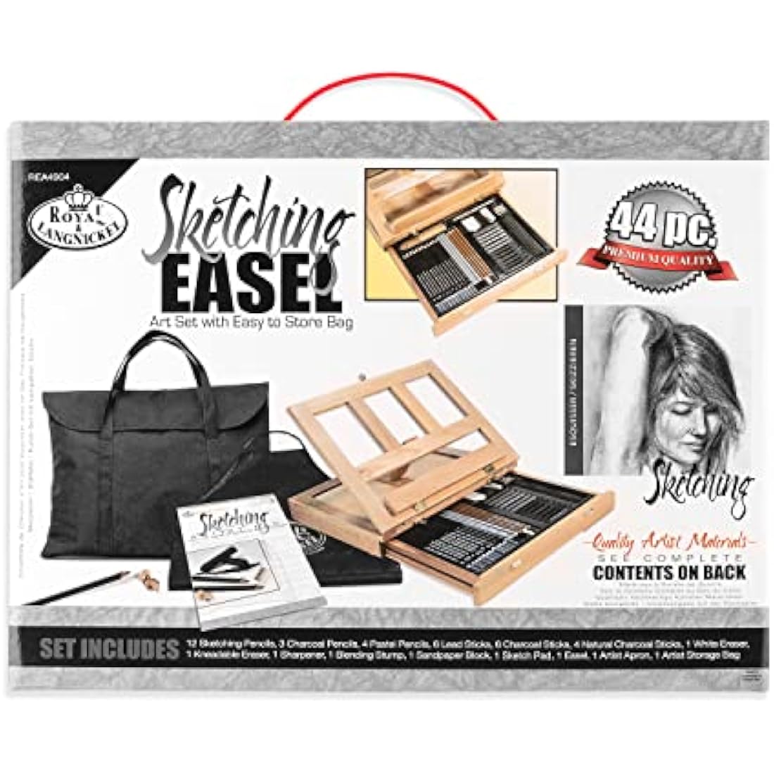 Royal & Langnickel Sketching Art Easel Set | Tabletop Drawing Kit