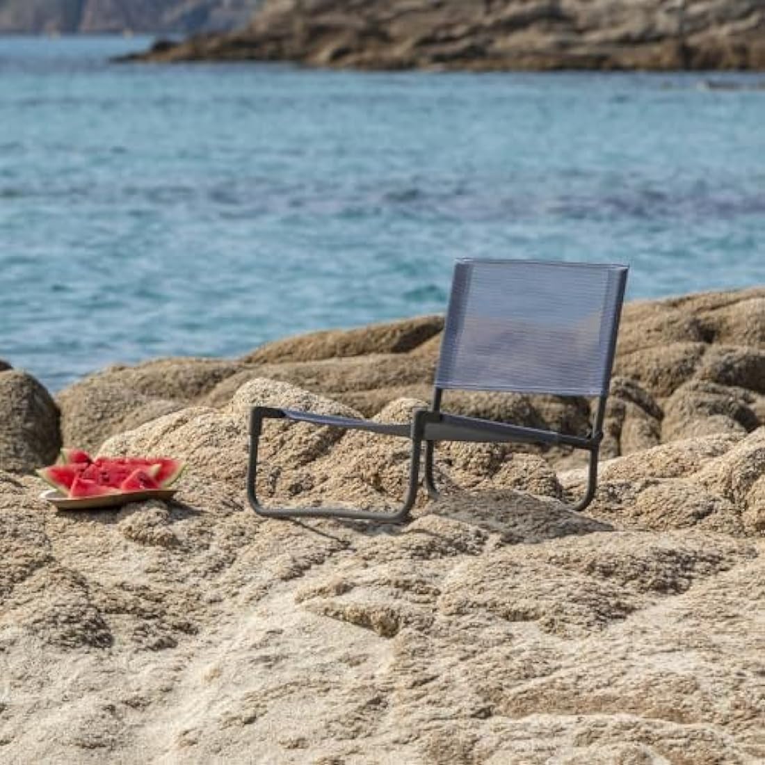 Lafuma Mobilier CB II Folding Low Beach Chair – Batyline Ocean II